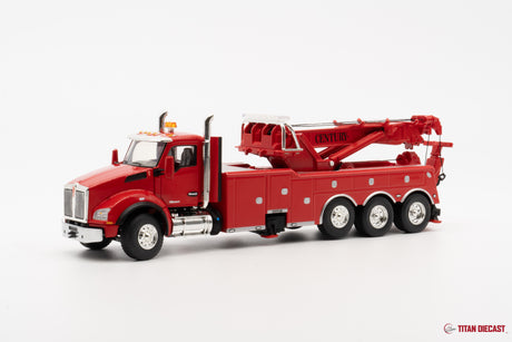 1/50 Scale First Gear Kenworth T880 Rotator - Red