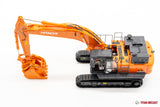 CUSTOM 1/50 Scale Hitachi ZX490LCH-6 w/ All-Metal Krypto Klaw Bucket