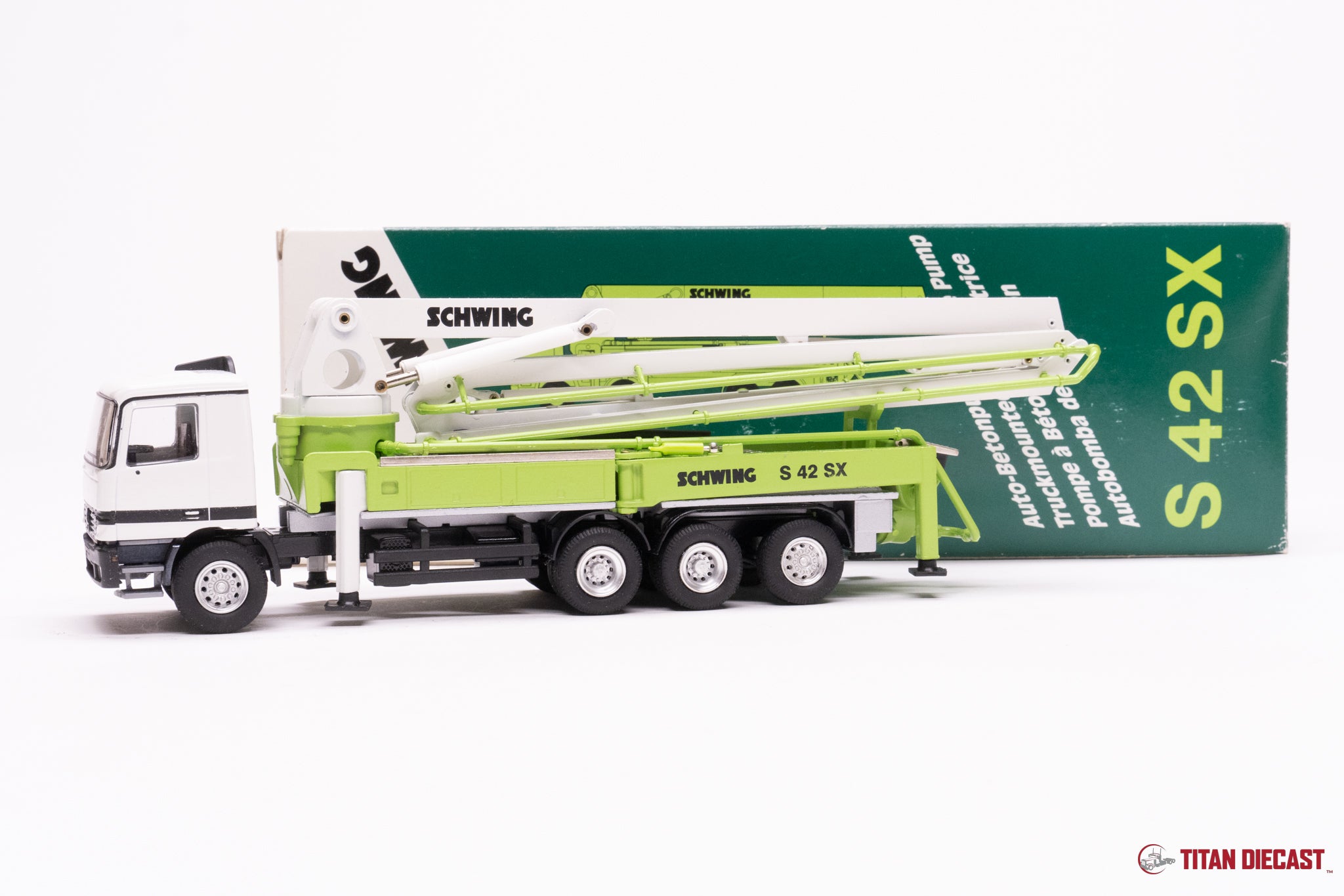 MD-122 Conrad Schwing S 42 SX Concrete Pump – Titan Diecast LLC