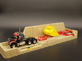 1/50 Scale First Gear Mack Granite w/ Lowboy and Bucket Load - J&A Trucking