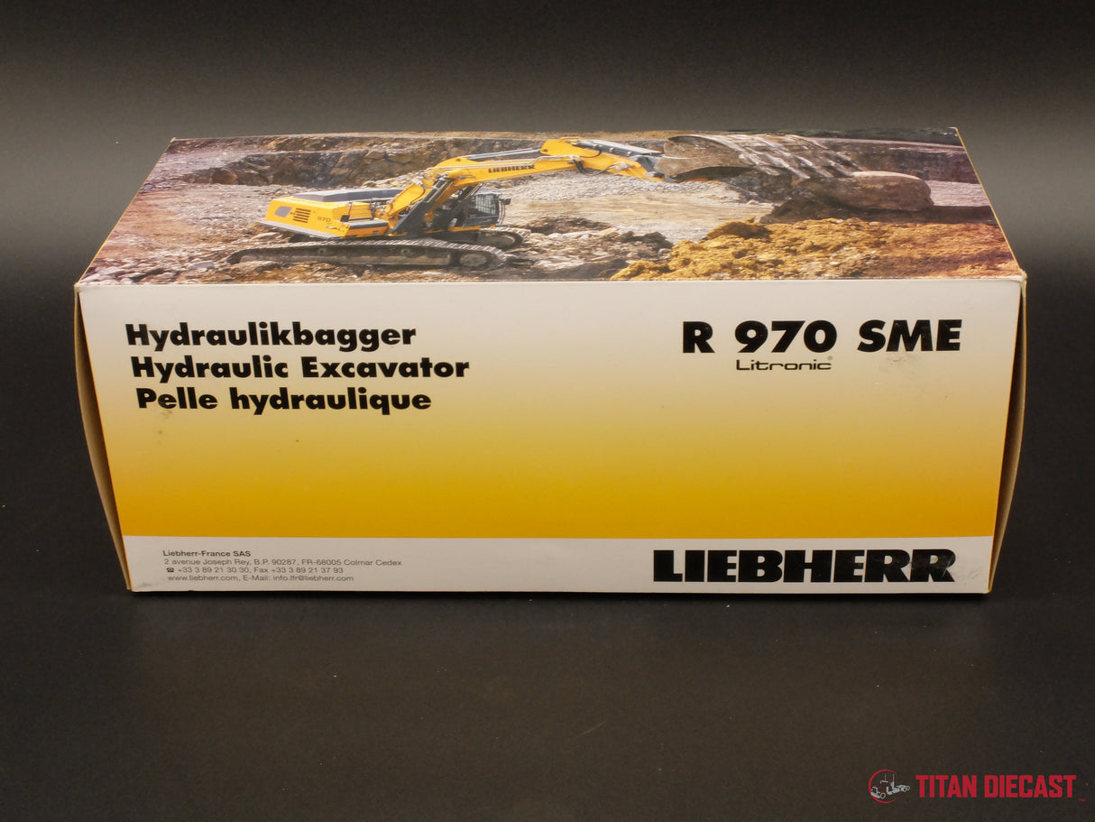 1/50 Scale WSI Liebherr R970 Excavator