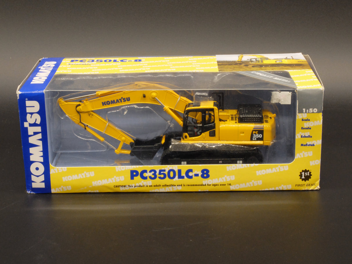 1/50 Scale First Gear Komatsu PC350LC-8 Excavator