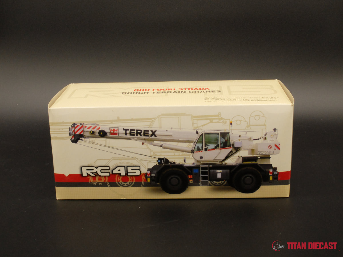 1/50 Scale NZG Terex Bendini RC45 Rough Terrain Crane – Titan 