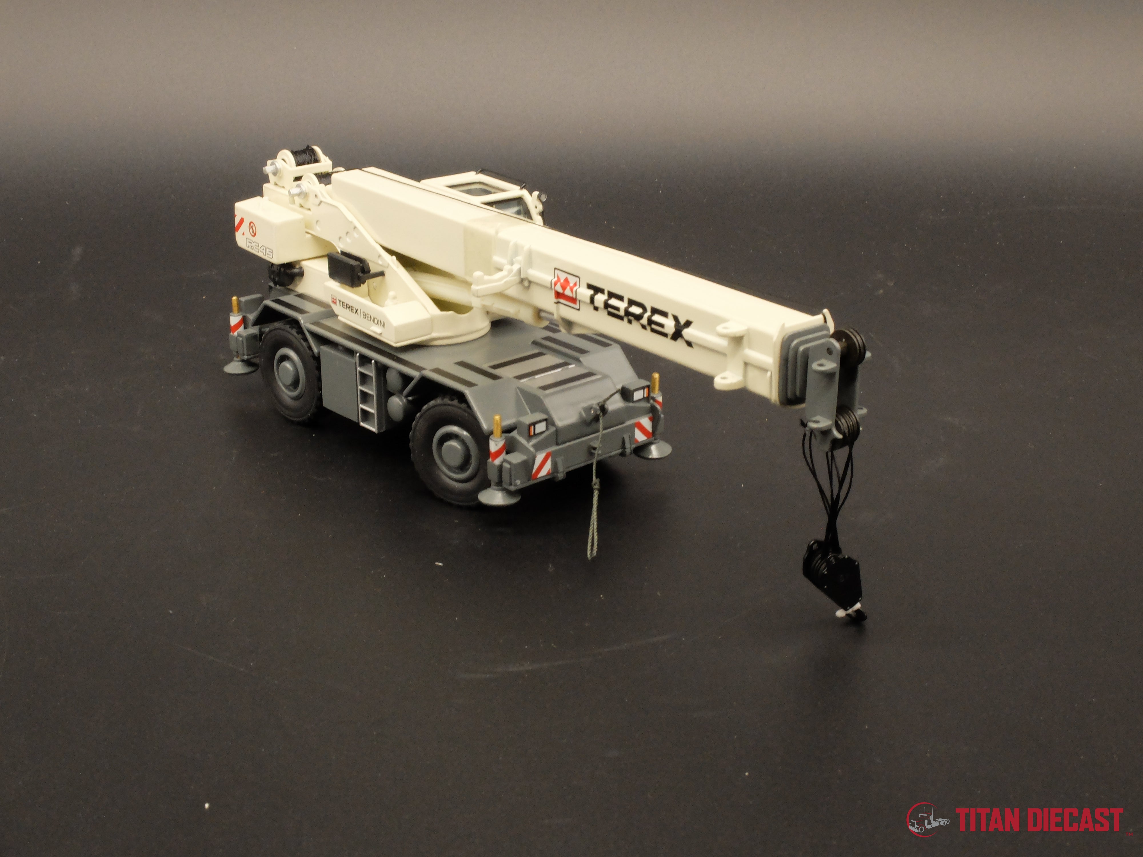 1 50 Scale NZG Terex Bendini RC45 Rough Terrain Crane Titan Diecast LLC