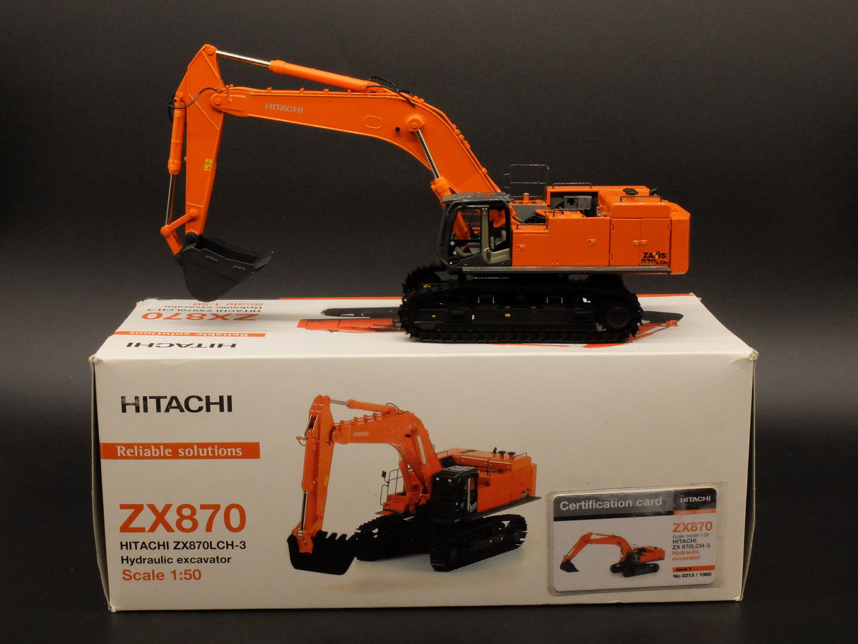 1/50 Scale WSI Hitachi ZX870 Excavator
