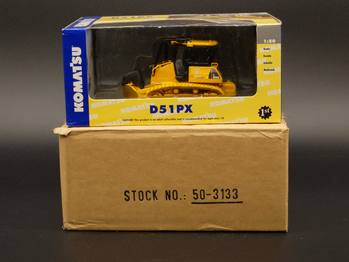 1/50 Scale First Gear US Forest Service Komatsu D51 w/ ROPS and Winch