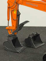 1/50 Scale Bucket Set for 35 Ton Excavators - Dark Gray