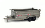 1/50 Scale Weiss Brothers PJ Trailers Dump Trailer - Silver