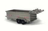 1/50 Scale Weiss Brothers PJ Trailers Dump Trailer - Silver