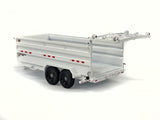 1/50 Scale Weiss Brothers PJ Trailers Dump Trailer - White