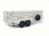 1/50 Scale Weiss Brothers PJ Trailers Dump Trailer - White