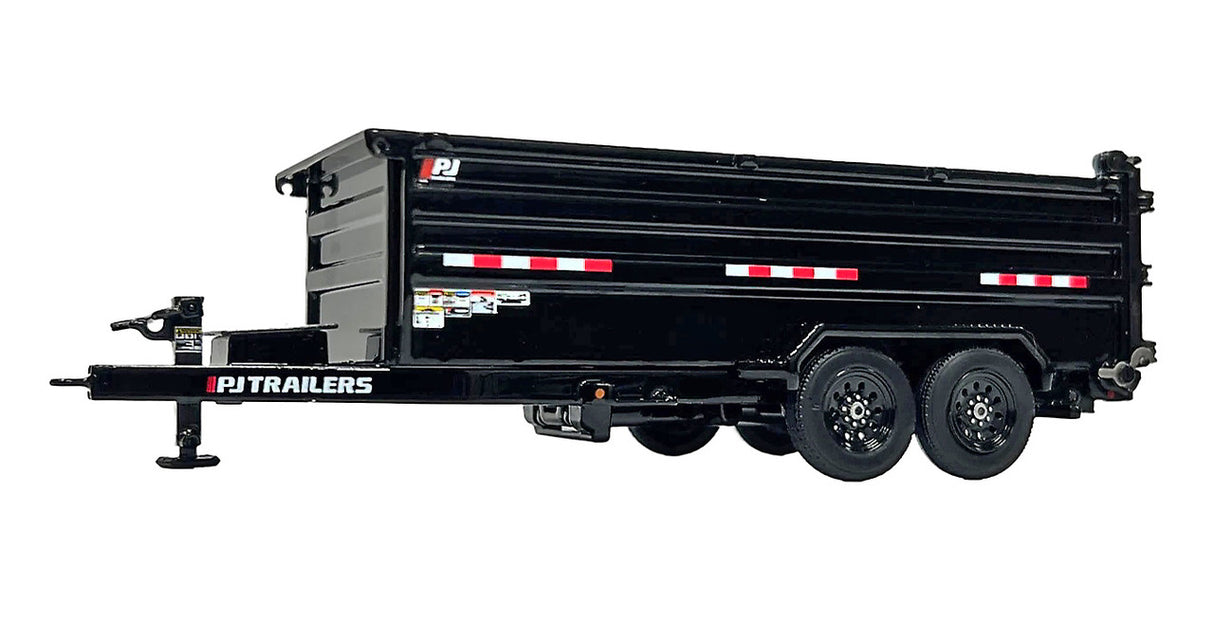 1/50 Scale Weiss Brothers PJ Trailers Dump Trailer - Black