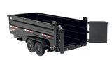 1/50 Scale Weiss Brothers PJ Trailers Dump Trailer - Black