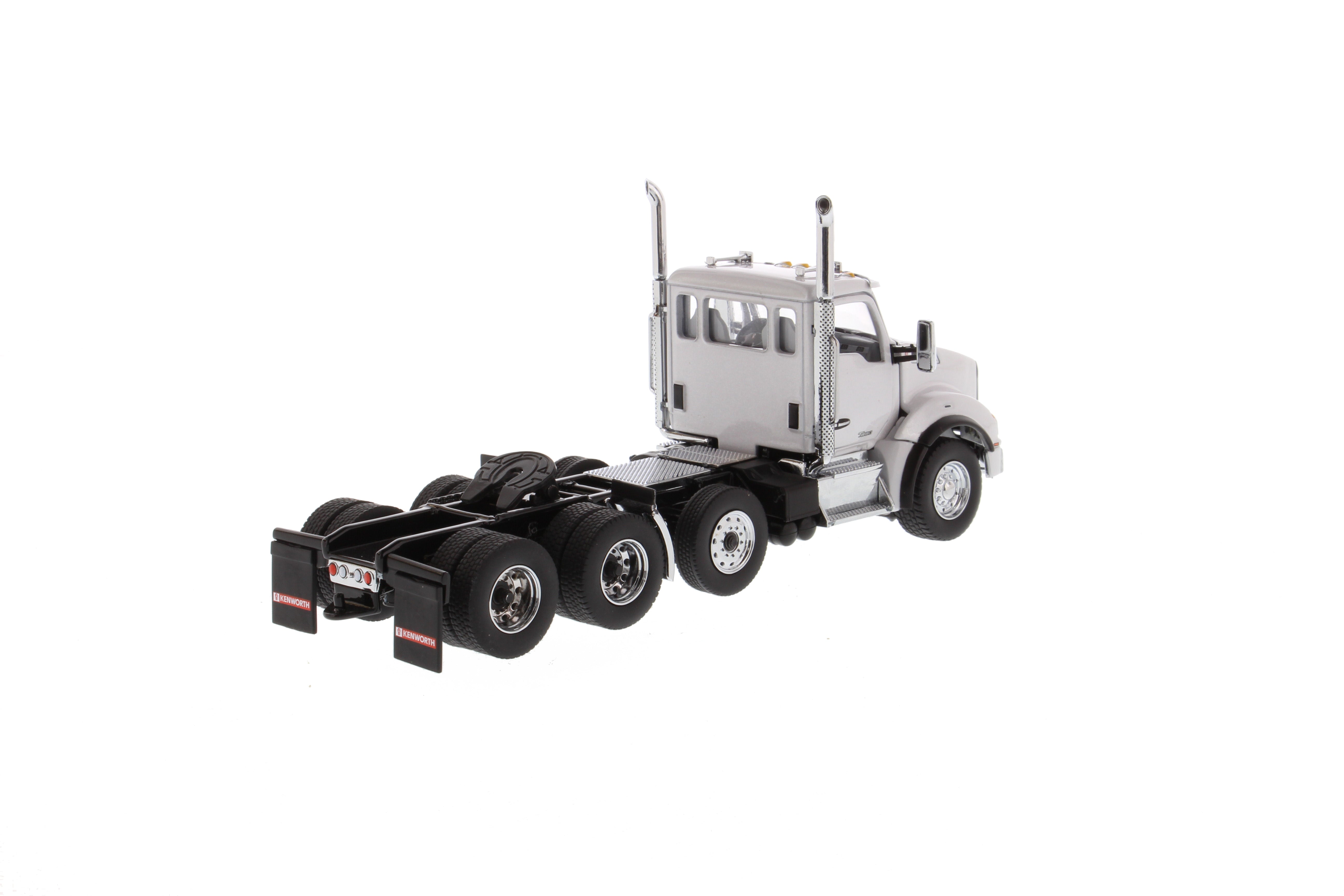 1/50 Scale Kenworth T880 SBFA Day Cab w/ Pusher-Axle - White