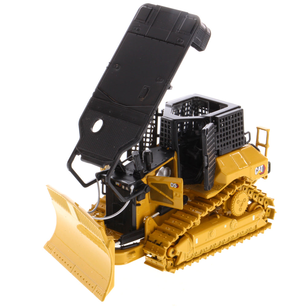JUST ARRIVED! 1/50 Scale Diecast Masters Cat D5 XR Fire Suppression Dozer (Narrow Track Version)