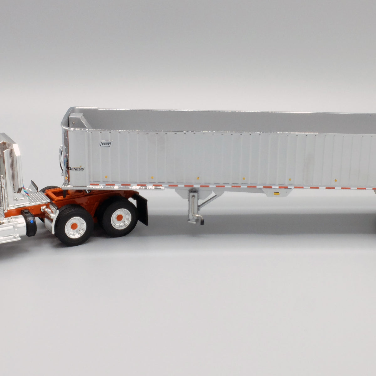 1/50 Scale Kenworth T880 w/ East Genesis Dump Trailer Burnt Orange/C