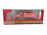 1/64 Scale First Gear Mack Granite w/ Snow Plow - Tollway and Tunnel - HARD TO FIND