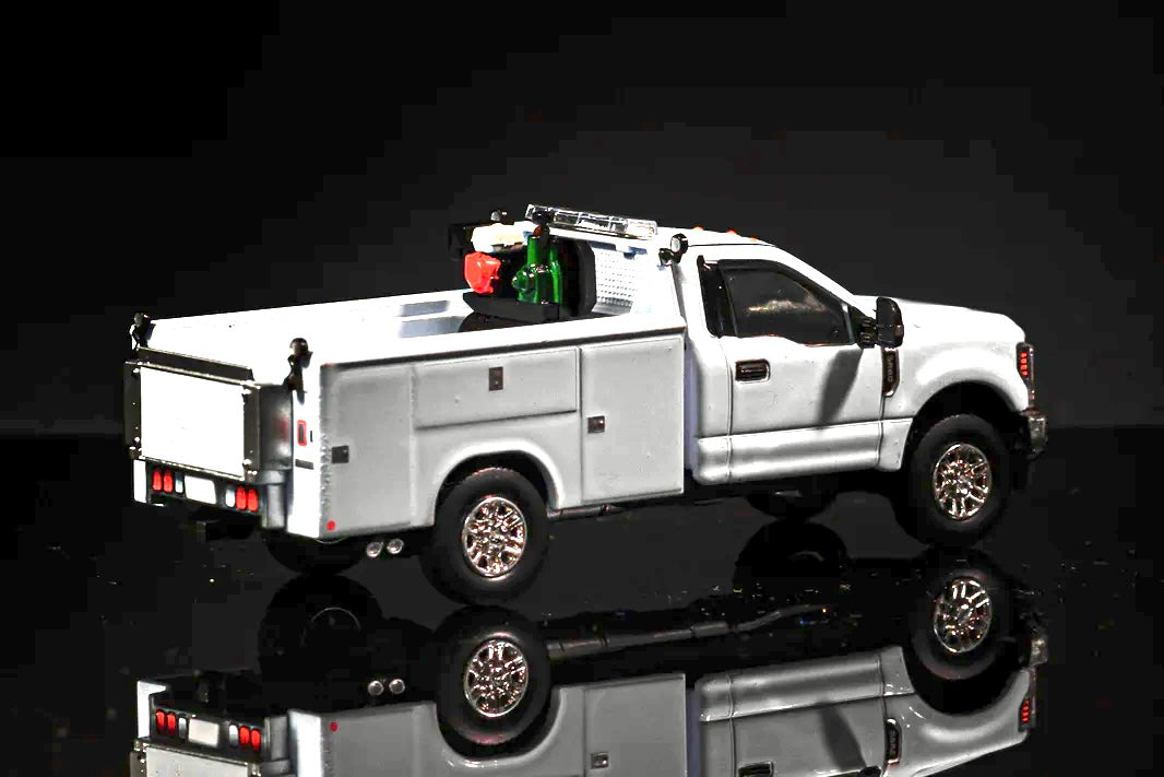 1/50 Scale Tonkin Replicas Ford F350 Service Truck - White